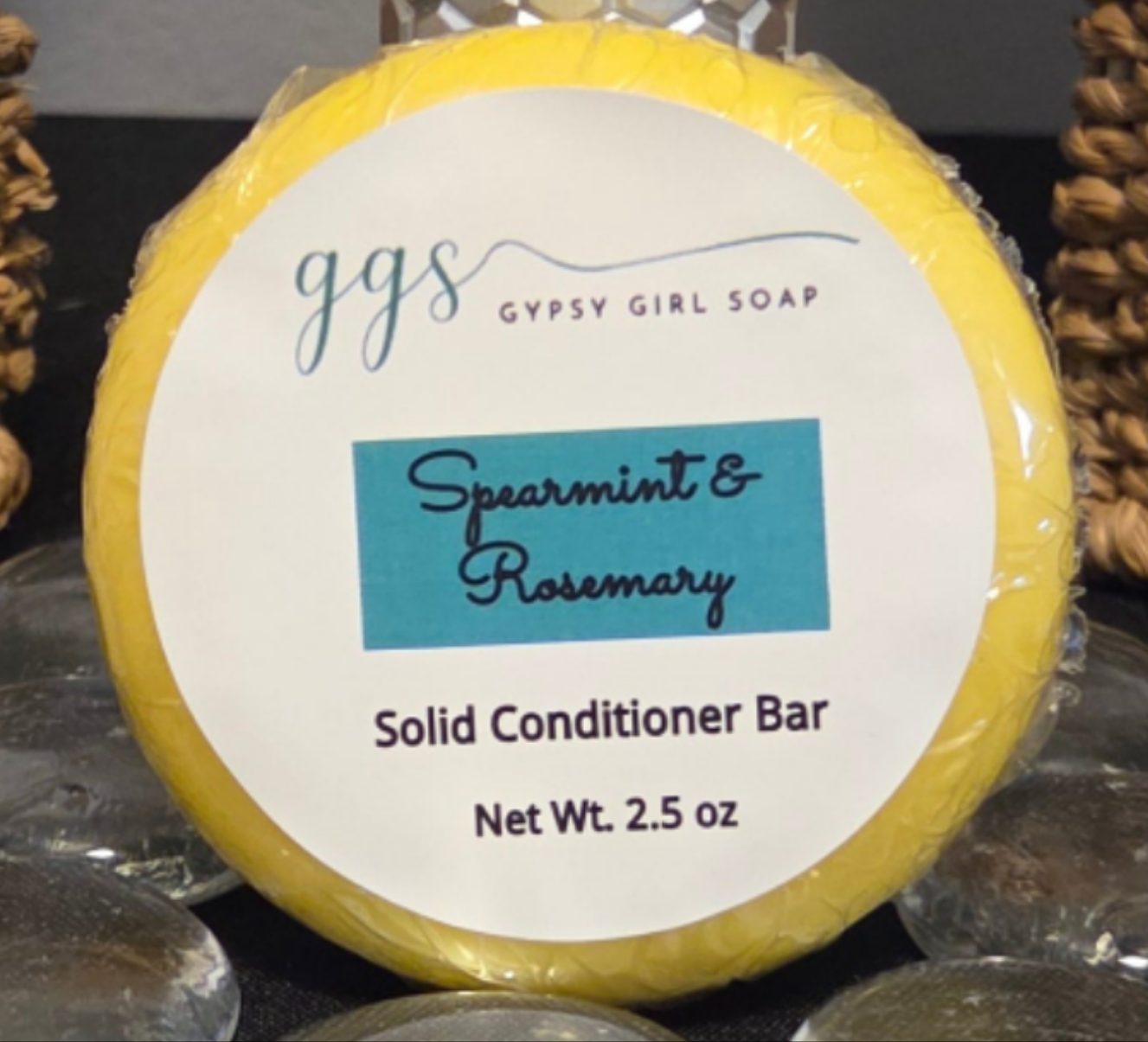 Spearmint & Rosemary Conditioner Bar