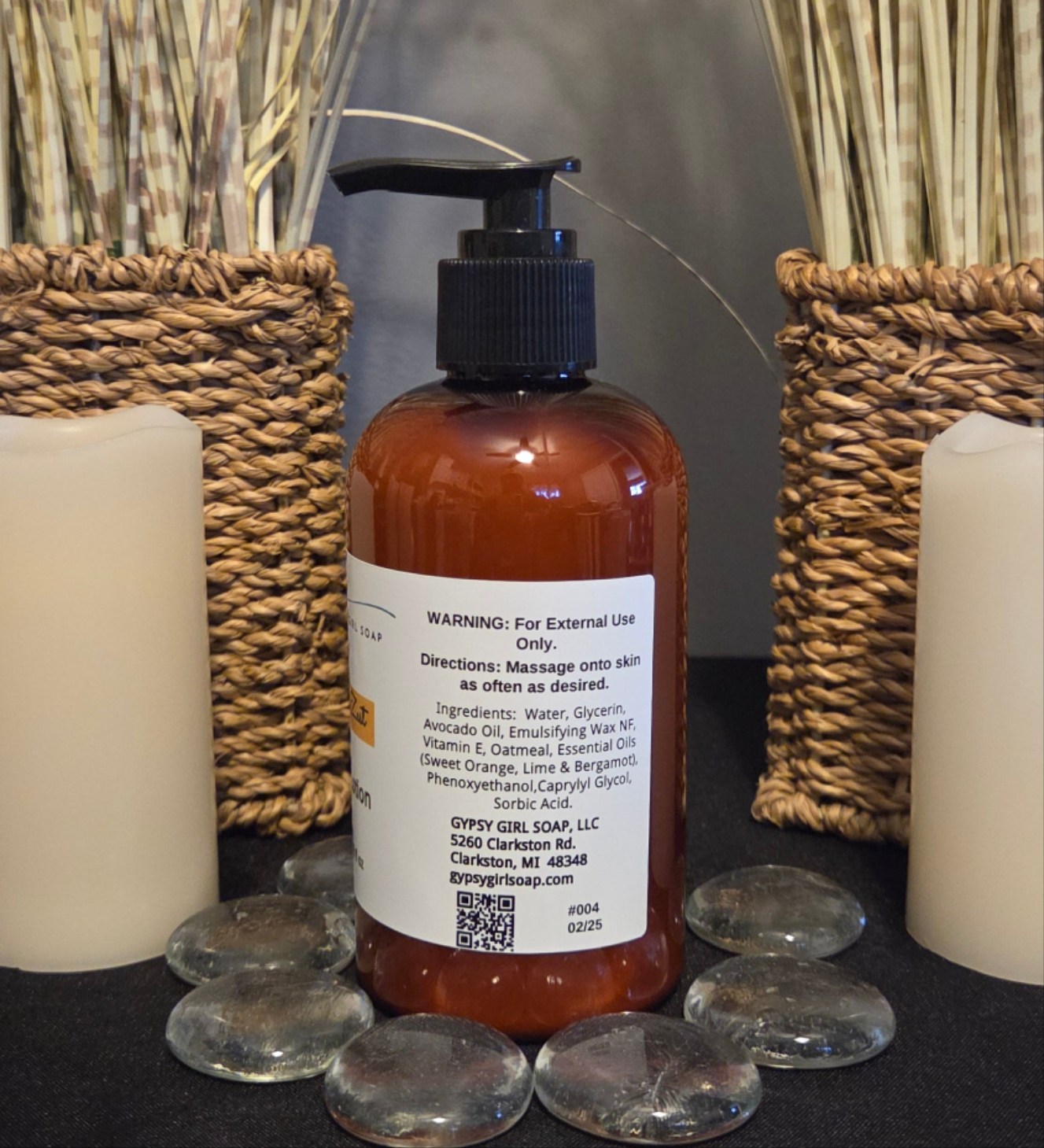 Tropical Zest Thick Oatmeal Lotion