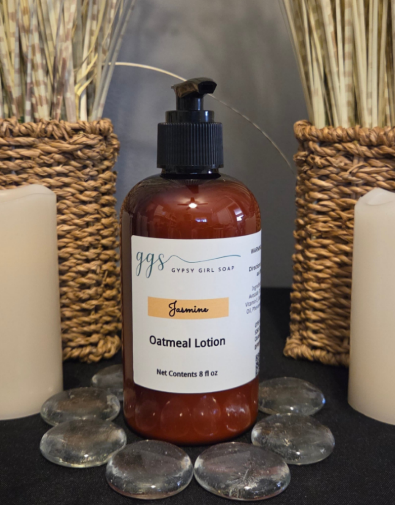 Jasmine Thick Oatmeal Lotion 8 fl oz