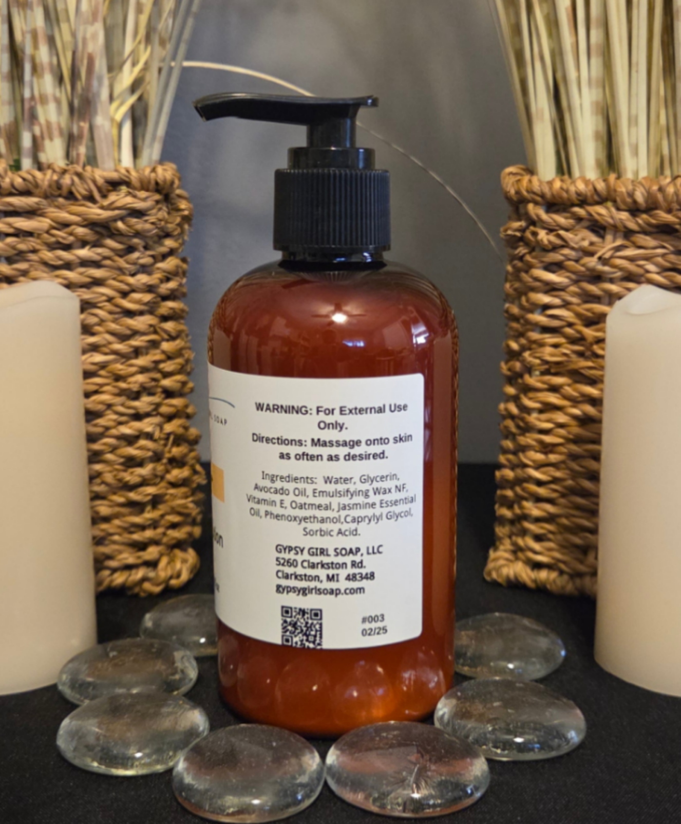 Jasmine Thick Oatmeal Lotion 8 fl oz