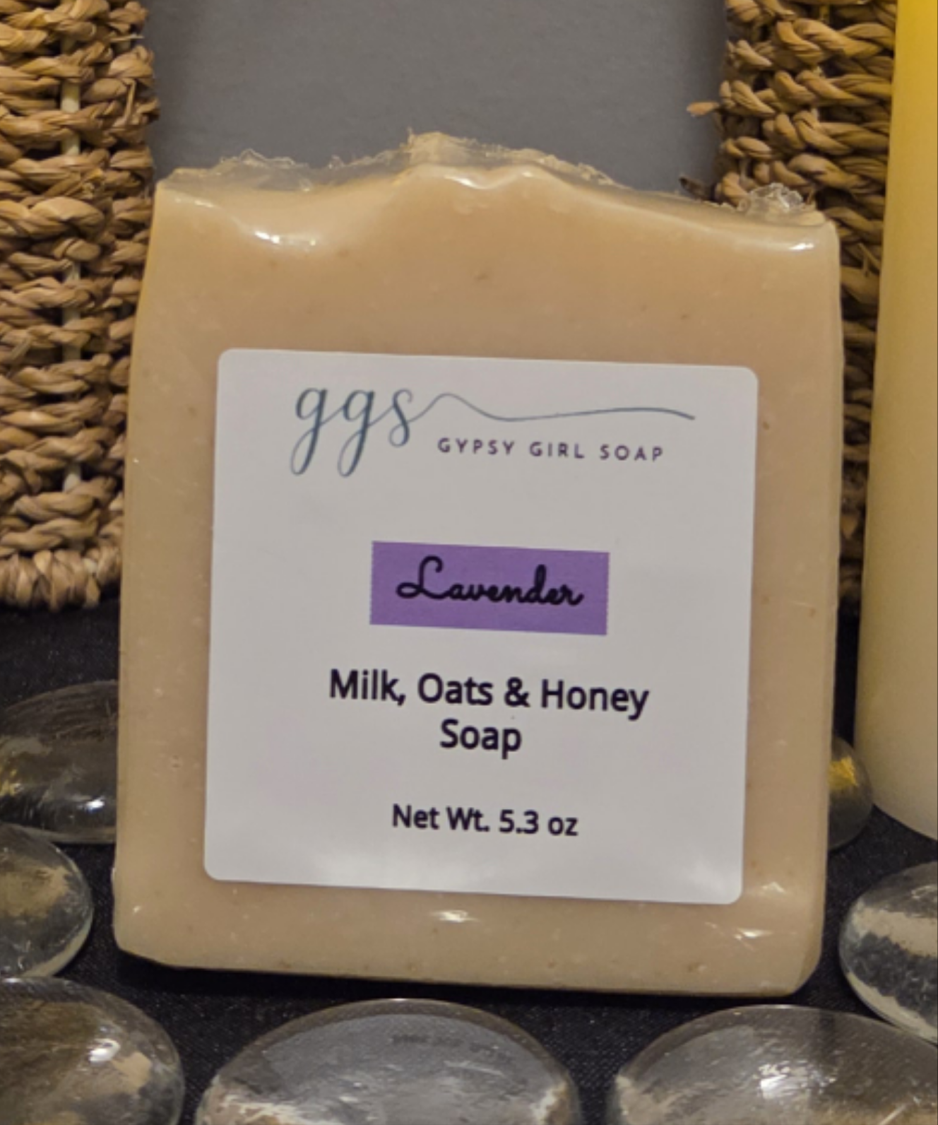 Lavender Milk, Oats & Honey Body Soap