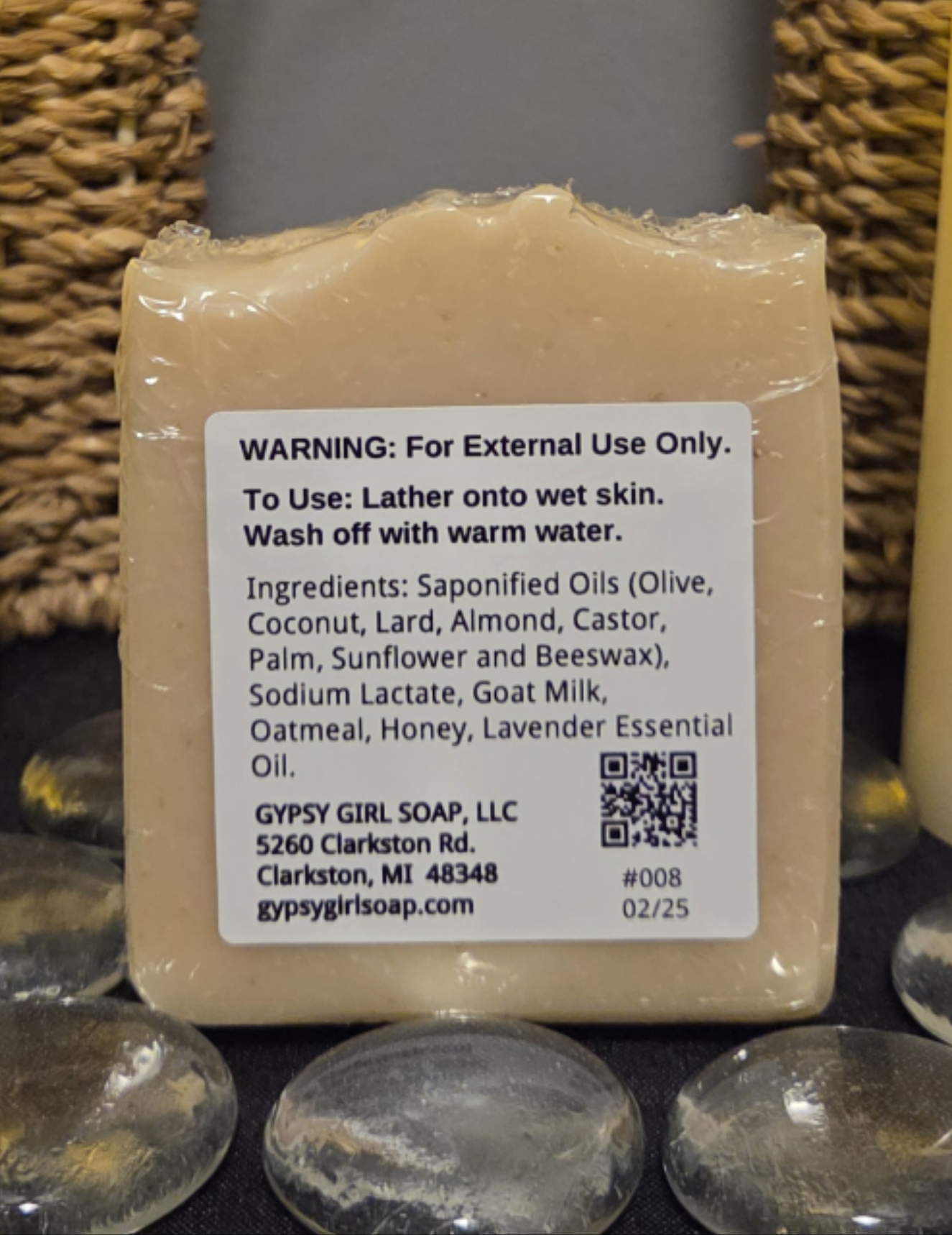 Lavender Milk, Oats & Honey Body Soap